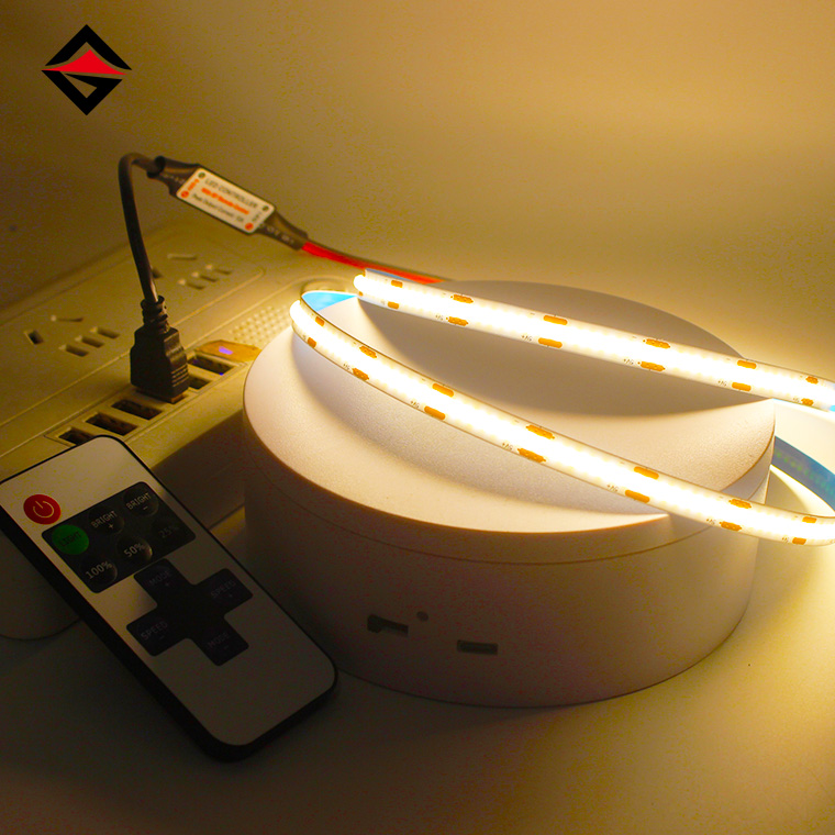 5V USB Cob Light Stripキットの使用方法